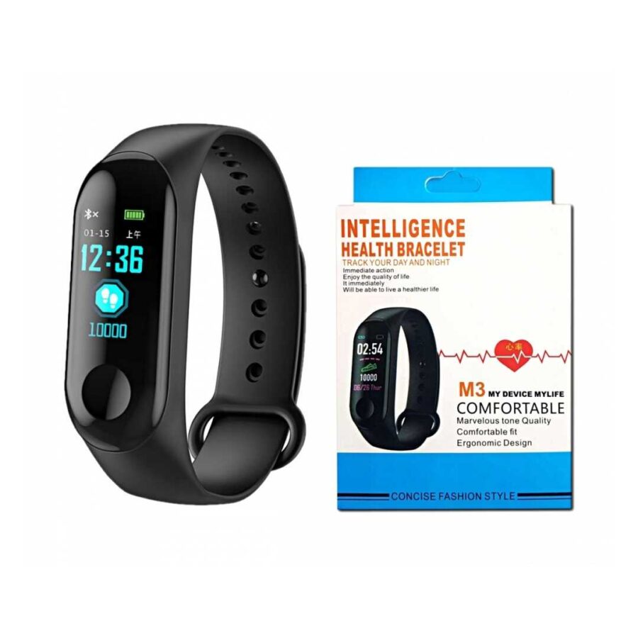 wristband xiaomi mi sports Fitness Tracker Smartband m3 smart band mates pulsi watch best price