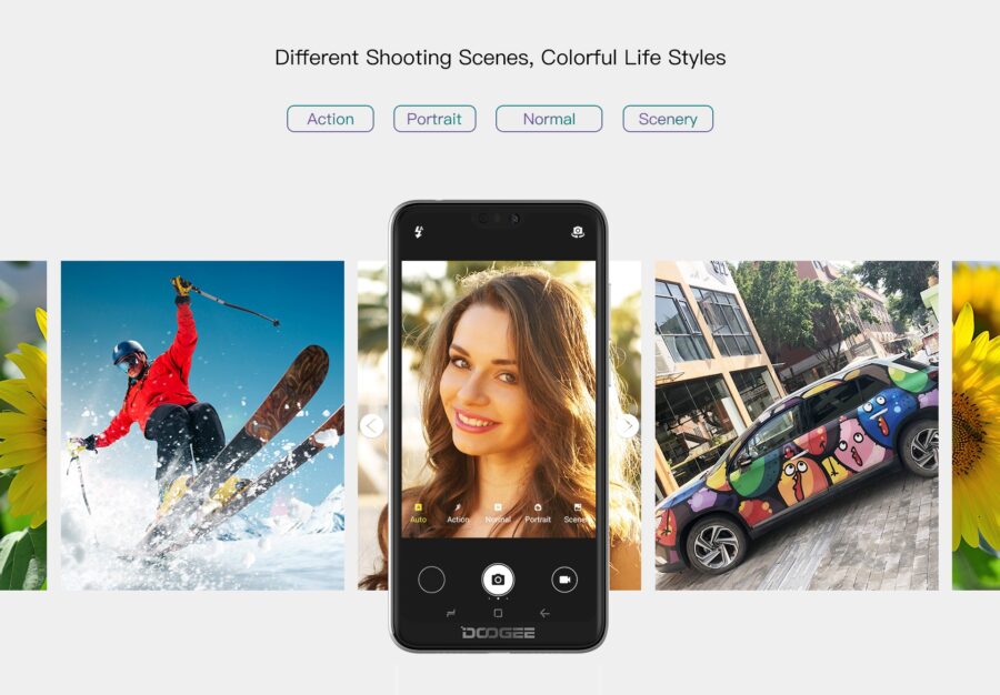doogee selfie camera dyqan taxi