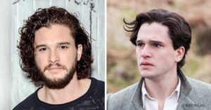 Kit Harington mjekra ben ndryshimin te nje mashkull