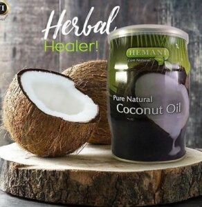 coconut oil vaji i kokosit per floket