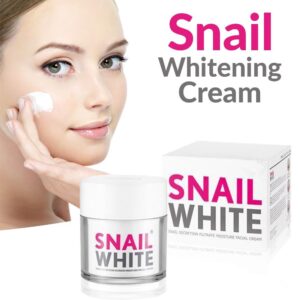 Krem me mukus kermilli Snail White Dyqan Taxi kermilli per fytyren