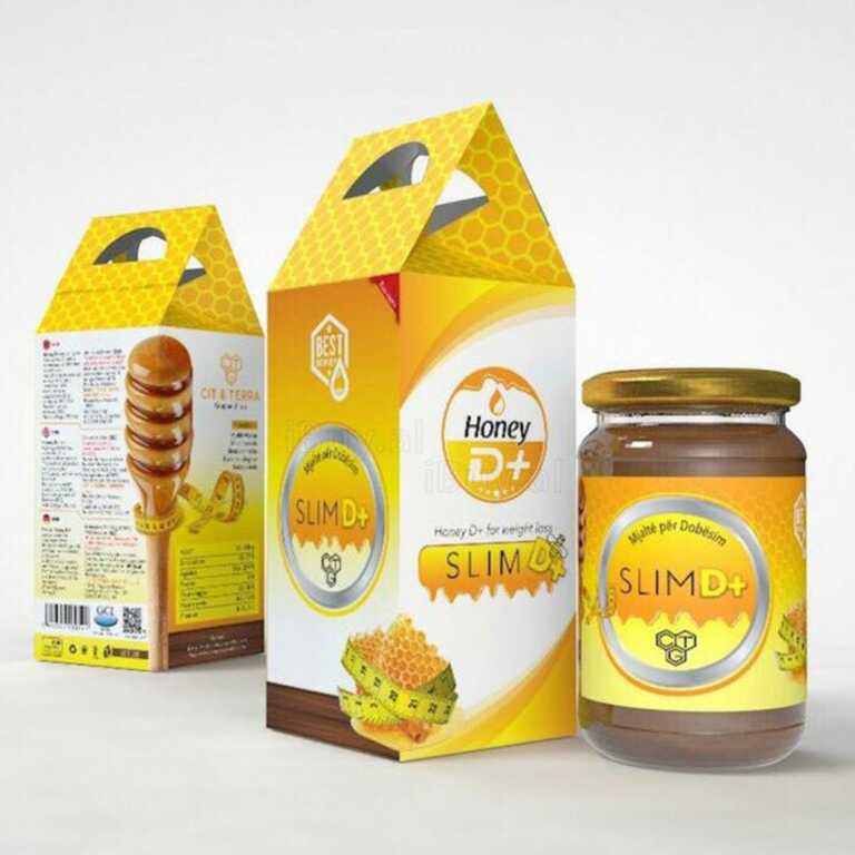 Mjalt per Dobesim | Mjalti Honey D+ Slim