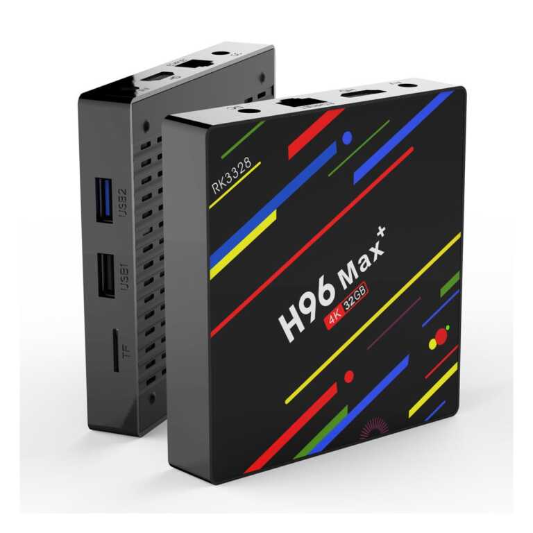 Smart Tv Box H96 max+ | Android Albania 4K | 32 GB