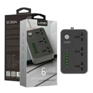 Super charger LDNIO Dyqan Taxi Karikues Telefoni me 6 dalje usb