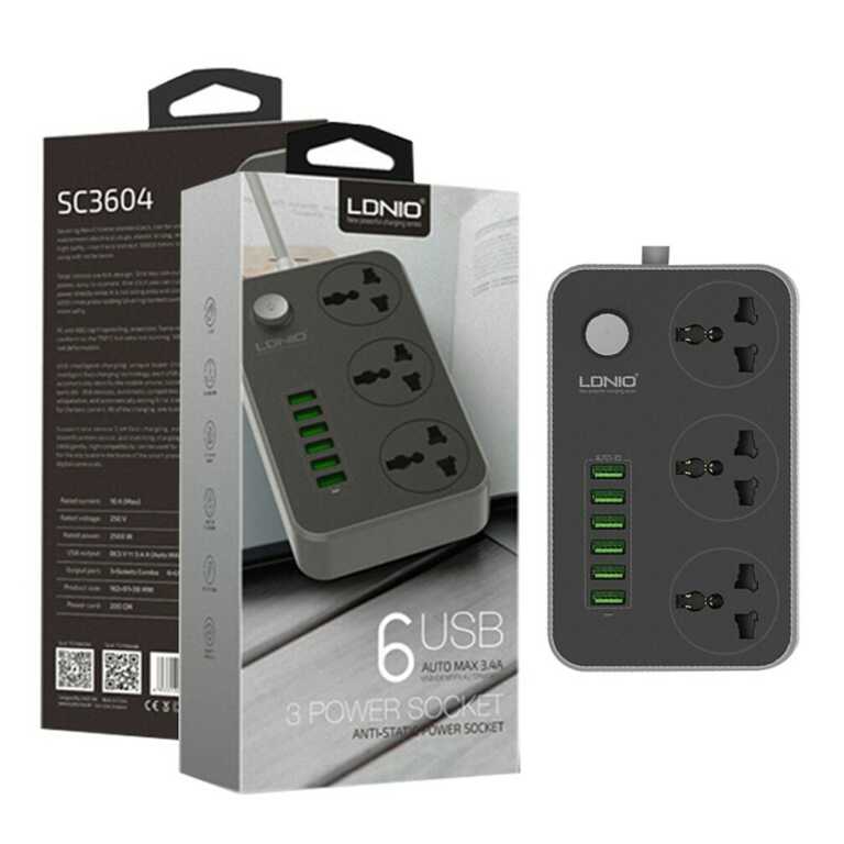 Super Charger LDNIO SC3604