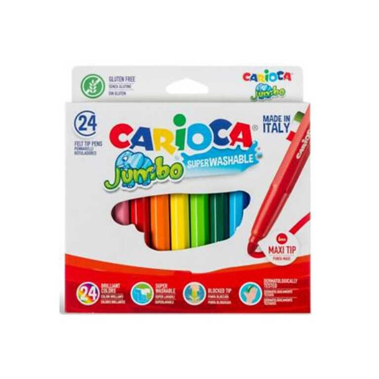 Carioca Jumbo Markers | Ngjyra te lengshme per femije