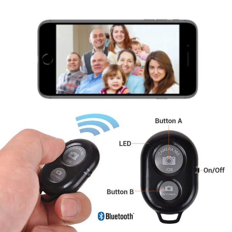 Pult Bluetooth per Selfie | Bluetooth Remote | Bli Online thumbnail 2
