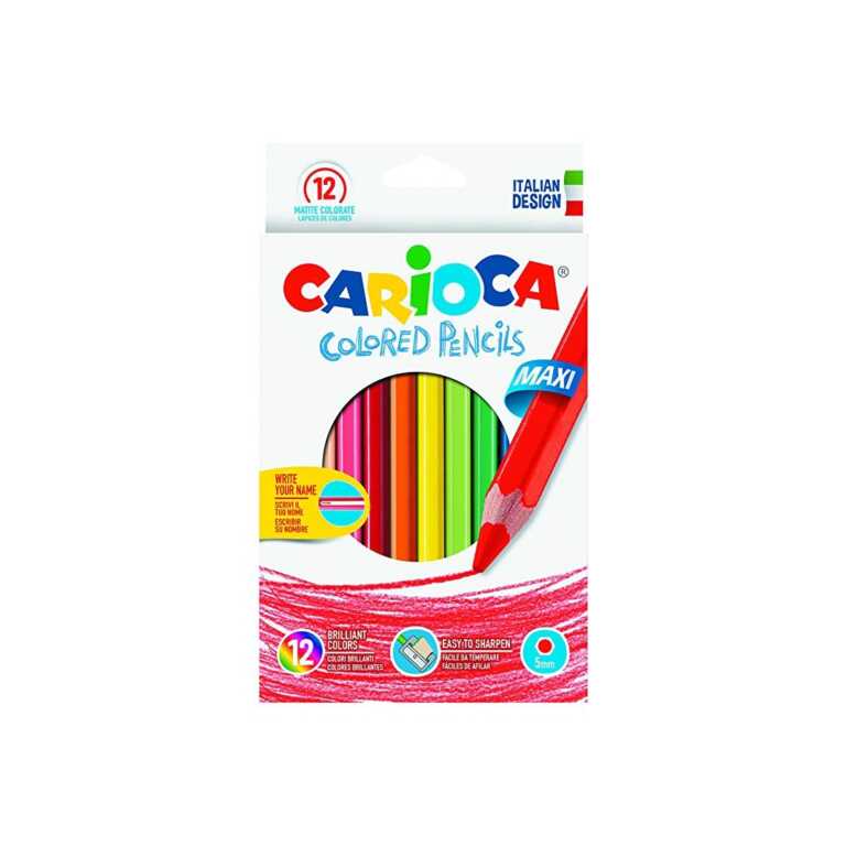 Ngjyra Carioca per femije | Colored Pencils | 12 Cope