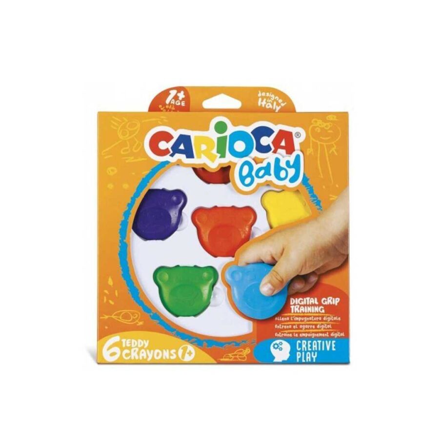 Shkumes Dylli ne forme arushi Carioca Teddy Crayons Dyqan Taxi 6108 bojra per femije