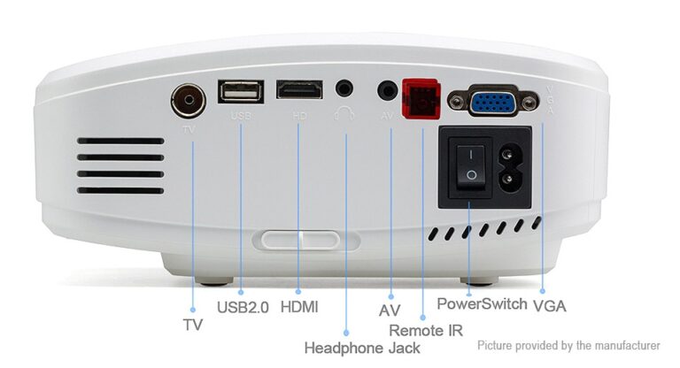 Mini Projektor HD | Cheerlux C6 | Best Home Projector thumbnail 2
