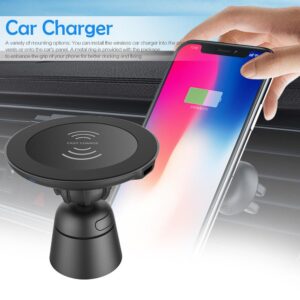 magnetic wireless car phone charger 