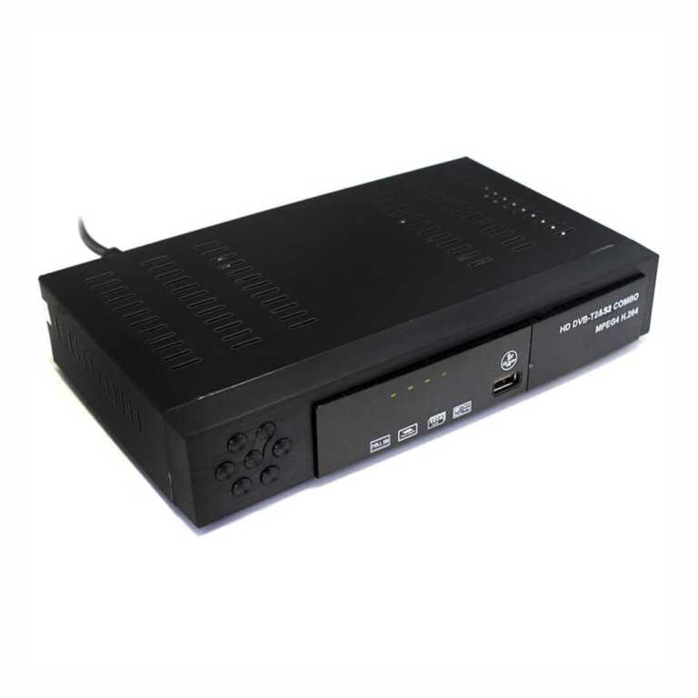 DVB S2 T2 Combo Receiver | Dekoder Satelitor + Tokesor