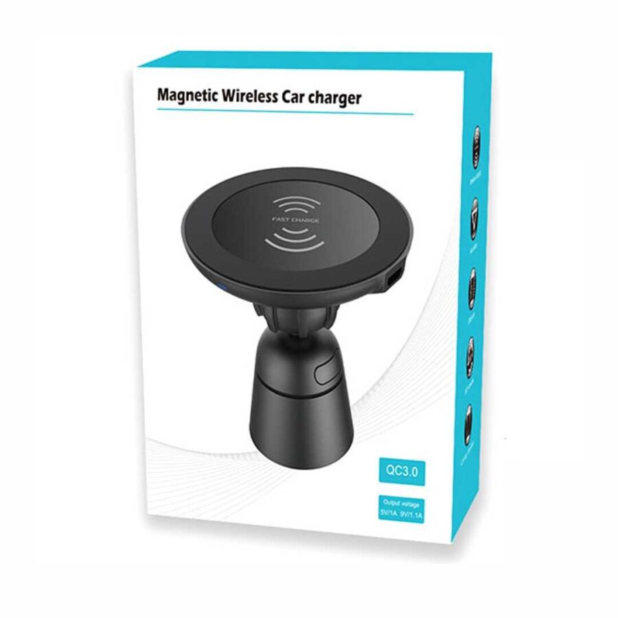 magnetic wireless phone car charger