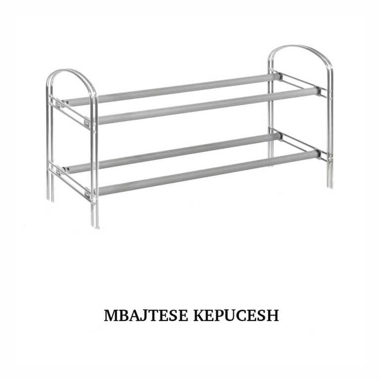 Mbajtese Metalike per kepuce me 2 kate | Shoe Rack