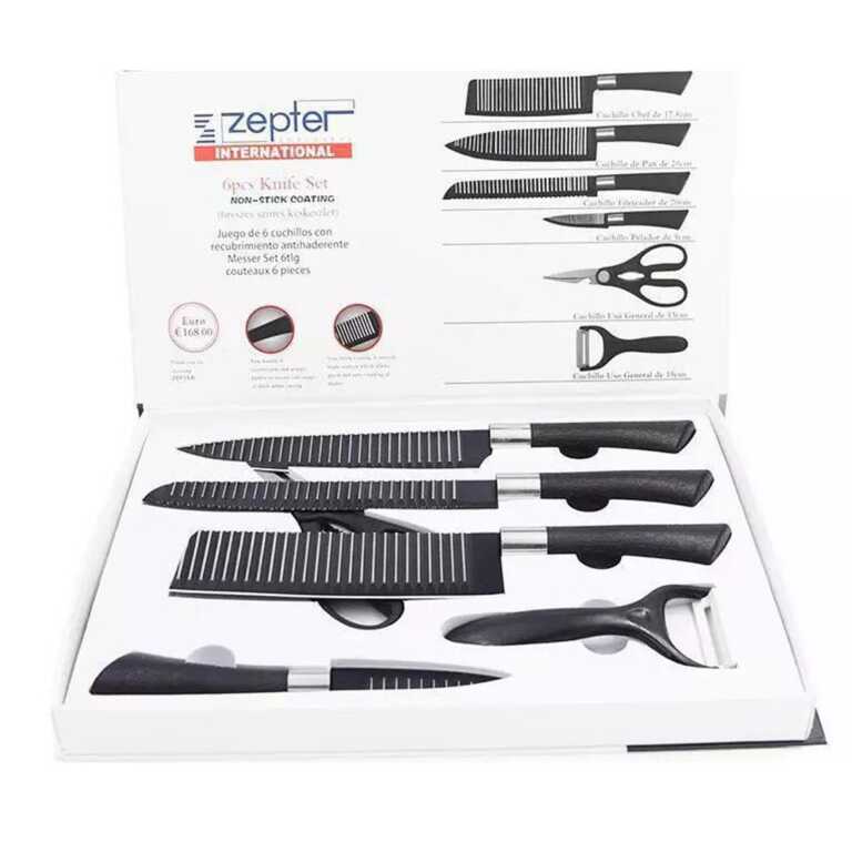 Set me thika profesionale Zepter | 6 Cope