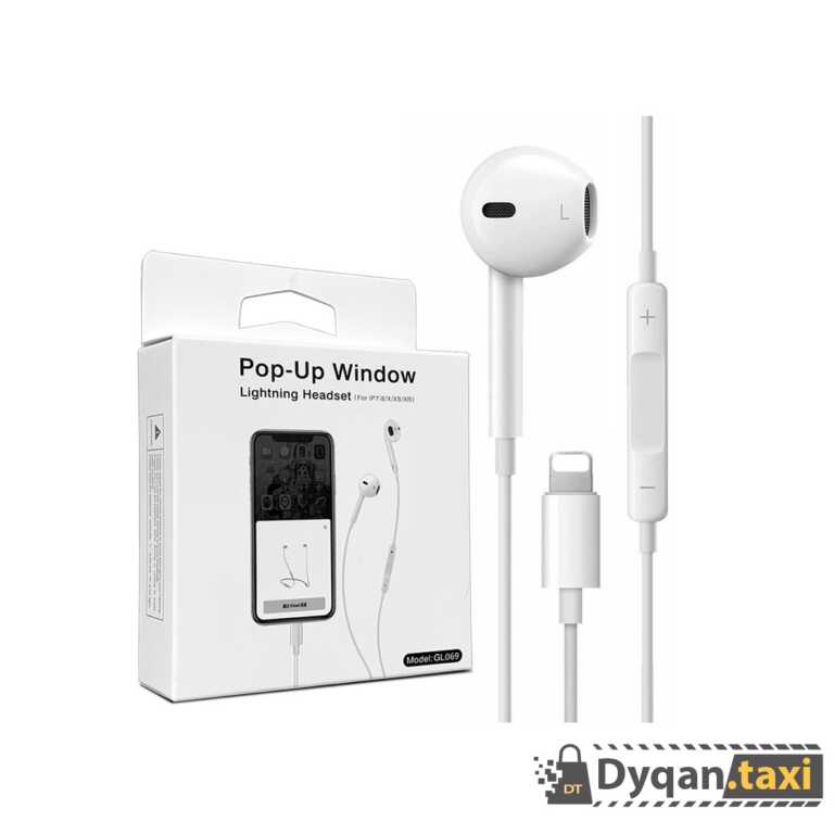 Kufje per iPhone | Pop Up Window Lightning Headset