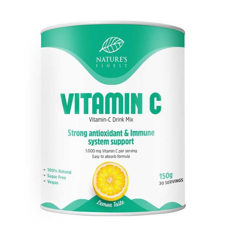 Citrat Vitamine C – Antioksidant – Natures Finest