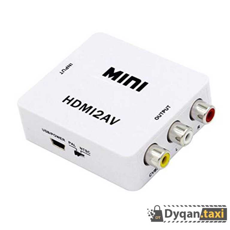 Mini HDMI 2AV – HD Video Converter – Blerje Online