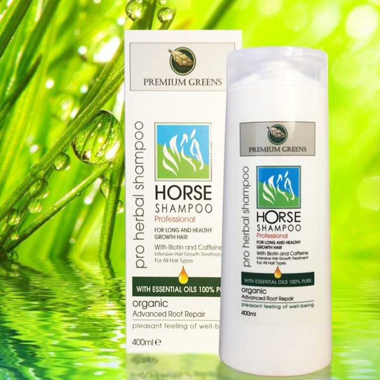 Horse shampoo per floke te shendetshem – Shampo flokesh