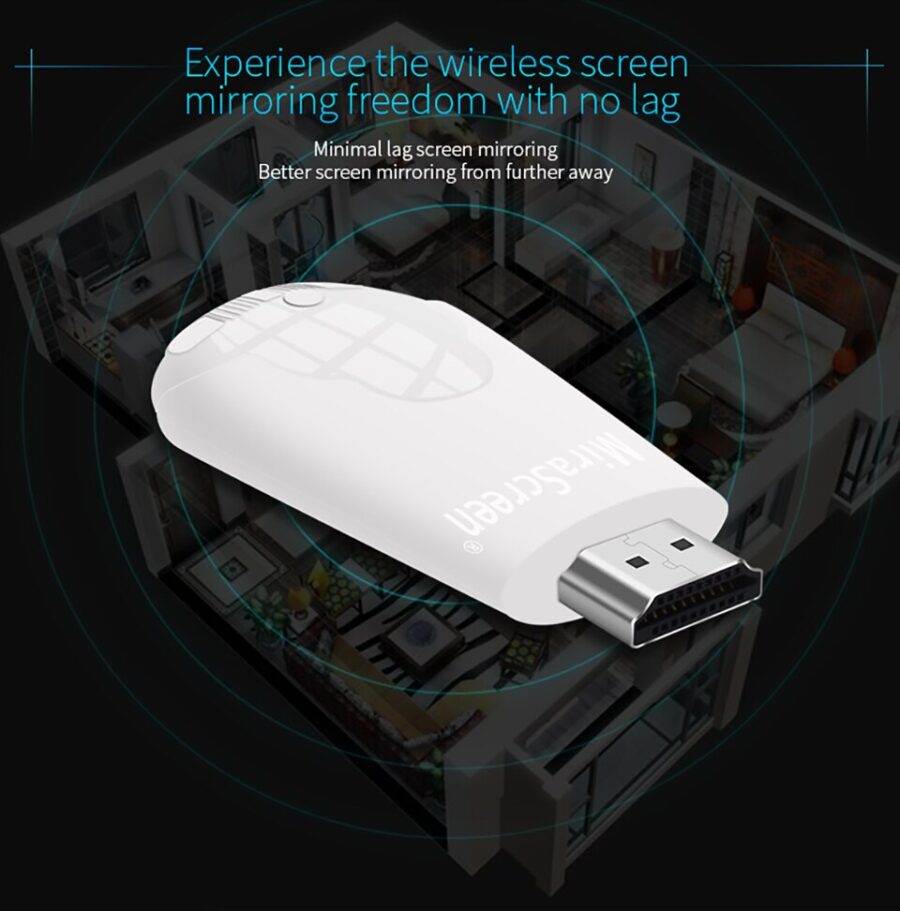 Mirascreen K4 - Wifi Dongle Receiver - HD TV Stick