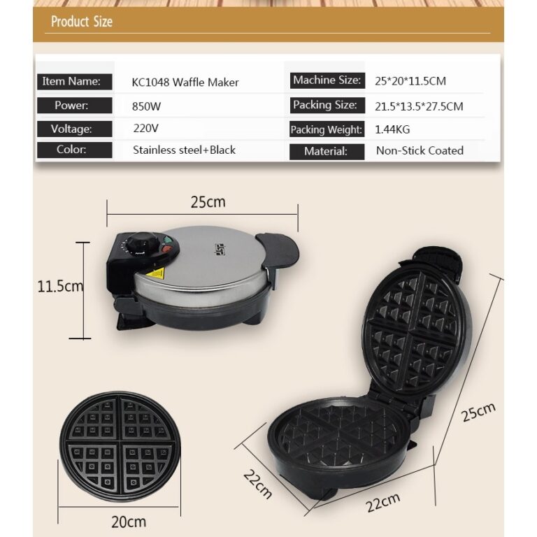 Waffle Maker DSP | Double | Best Price Online thumbnail 4
