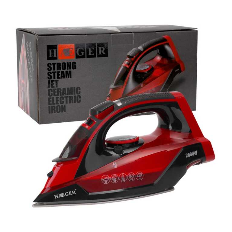 Hekur me avull Haeger – Portable Electric Steam Iron