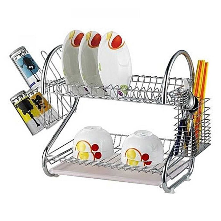 Mbajtese Enesh Metalike - 2 Layer Dish Drainer