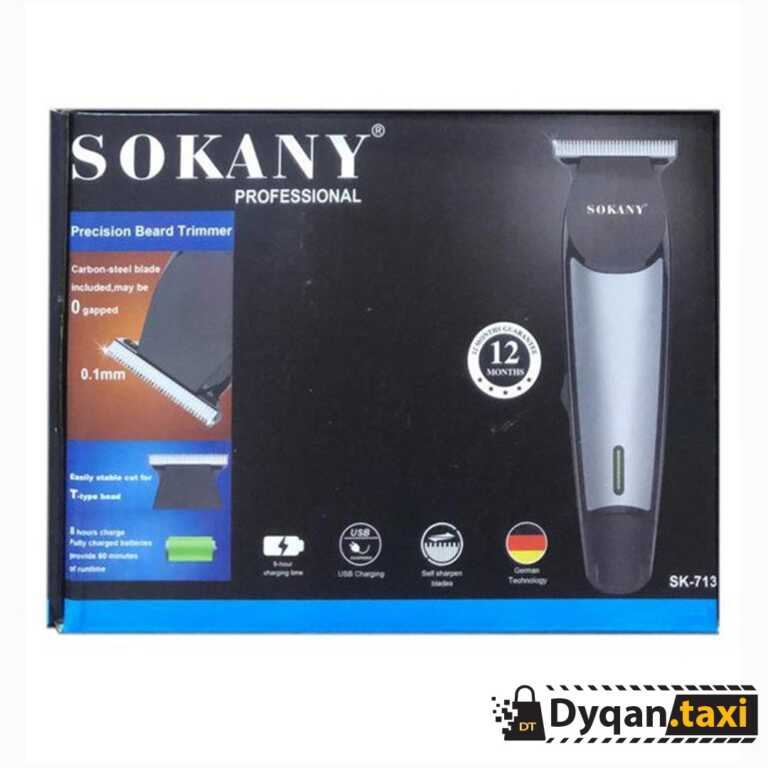 Sokany Hair Trimmer | Makine rroje dhe qethje per meshkuj