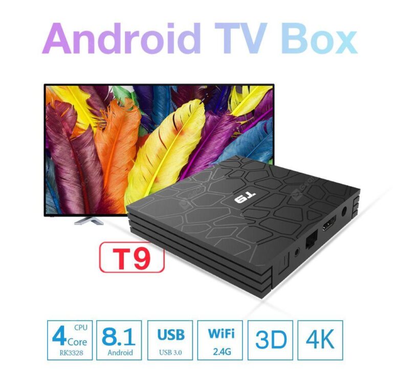 T9 Android TV Box Suporton 4K H.265 – Ktheje Tv ne smart thumbnail 4