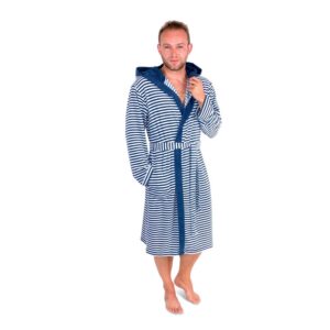 Rrobdishamber Line me kapuc, S, Blu