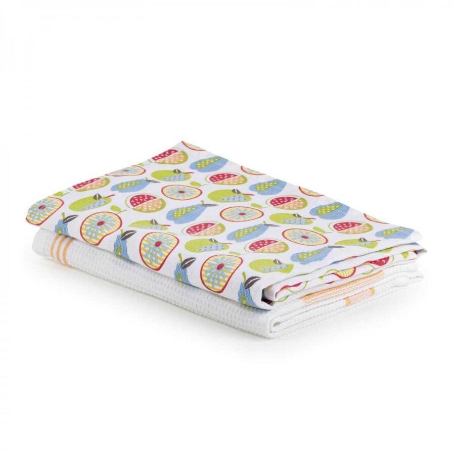 Set Pecetash Kuzhine - Fruit Kitchen Cloth 2 PCS