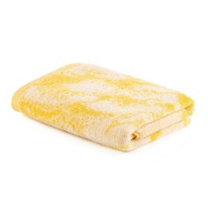 Peshqir Prima jacquard, pambuk i bute, Verdhe