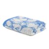 Peshqir Prima jacquard, pambuk i bute, Blu