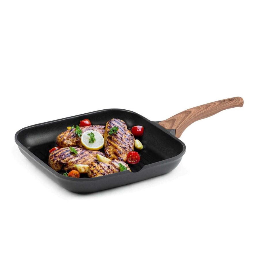 Tigan me veshje guri - Grill Pan Black Line