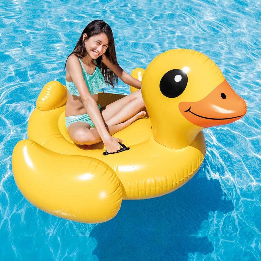 Rosaku-qe-fryhet-intex-inflatable-baby-duck