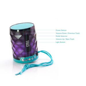 TG 155 boks me bluetooth dhe drite led