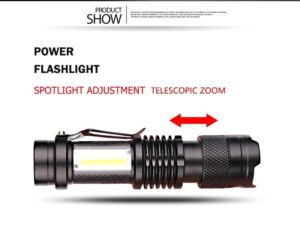Autofocus flashlight