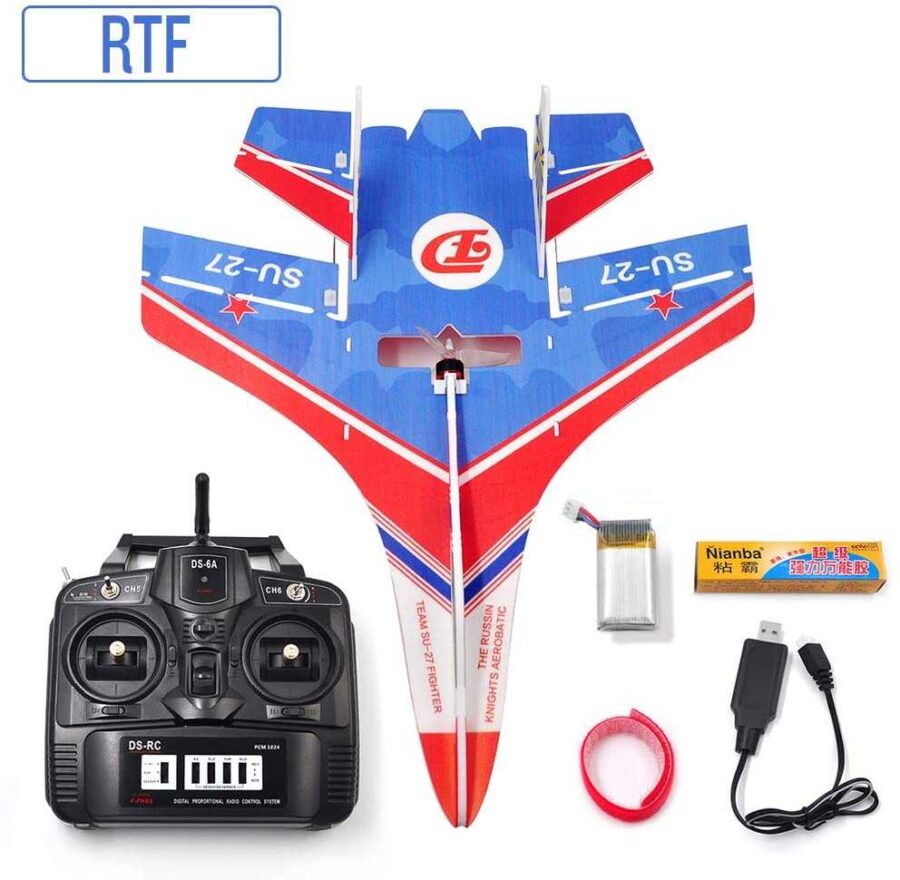 Remote controlled Airplane Su 27 dyqan taxi me telekomande
