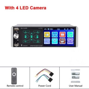 Podofo 1 din 4 1 MP5 Player Touch HD Capacitive Screen Smart AI Voice Function Bli Online Dyqan Taxi