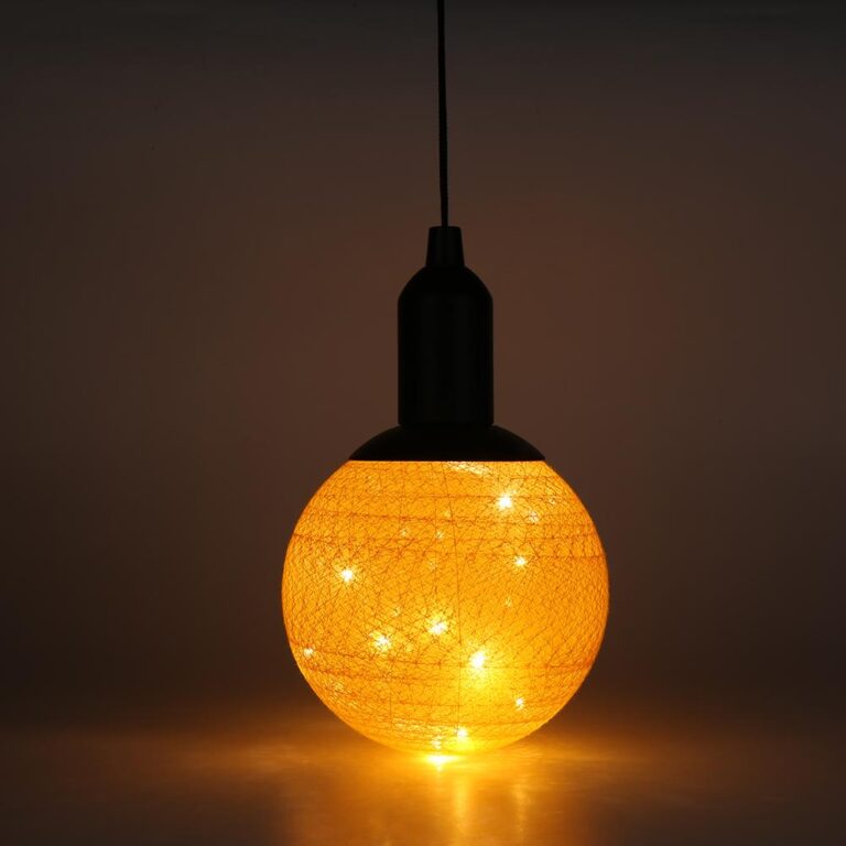 Llambe dekorative me drite LED | Cotton ball lamp thumbnail 3