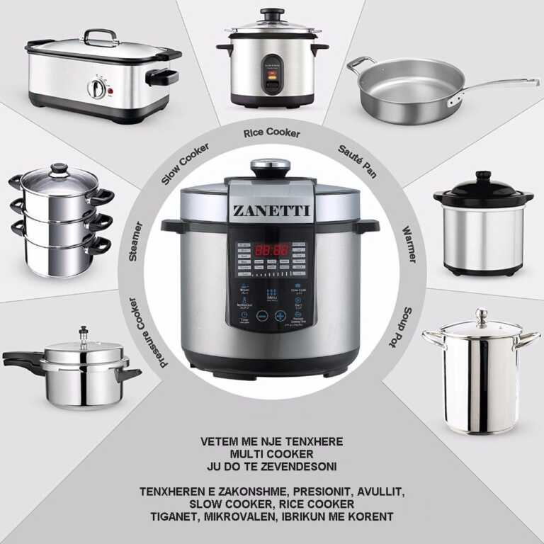 Zanetti Pro – Tenxhere presioni Multicooker