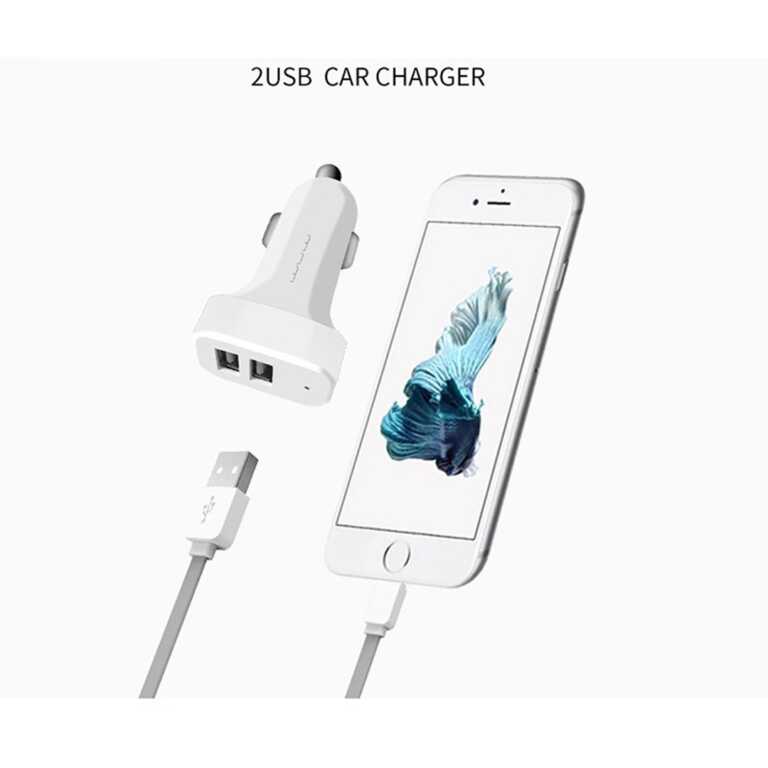 Karikues makine me dy porta | 2 Usb Car Charger T22