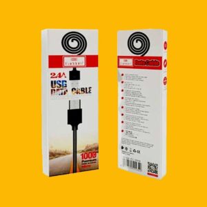Kabell Karikimi Earldom 2.4A USB Data Cable bli online dyqan taxi