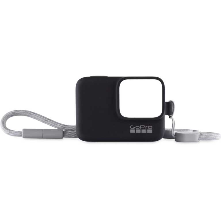 GoPro Sleeve & Lanyard | Black