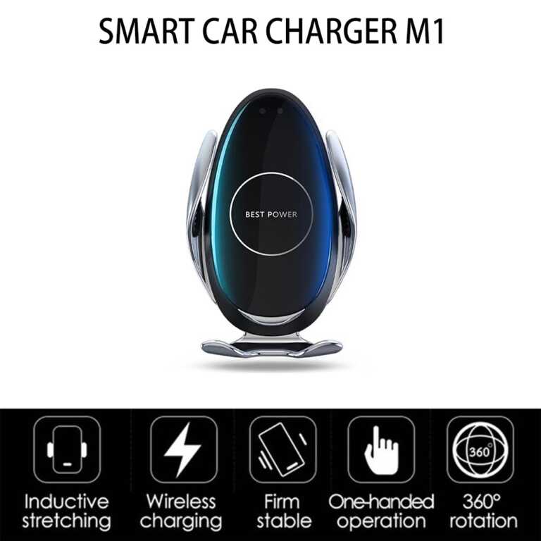Karikues dhe mbajtes per celularin | Car Wireless Charger M1