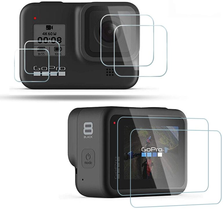 Tempered Glass Lens + Screen Protectors (HERO8 Black) thumbnail 3