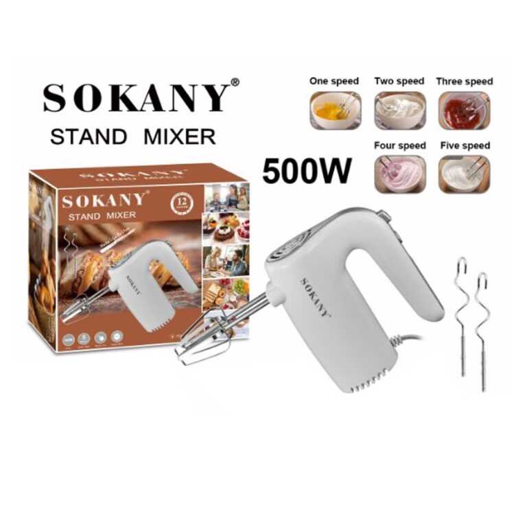 Mixer Sokany per embelsira | Stand Mixer