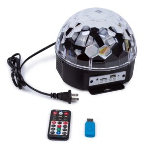 mp3 led magic ball light