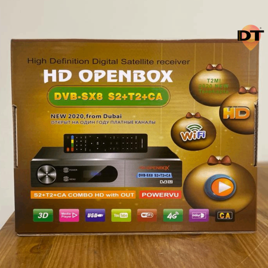 Combo DVB T2 S2 HD Satellite Receiver dekoder bli online dyqan taxi