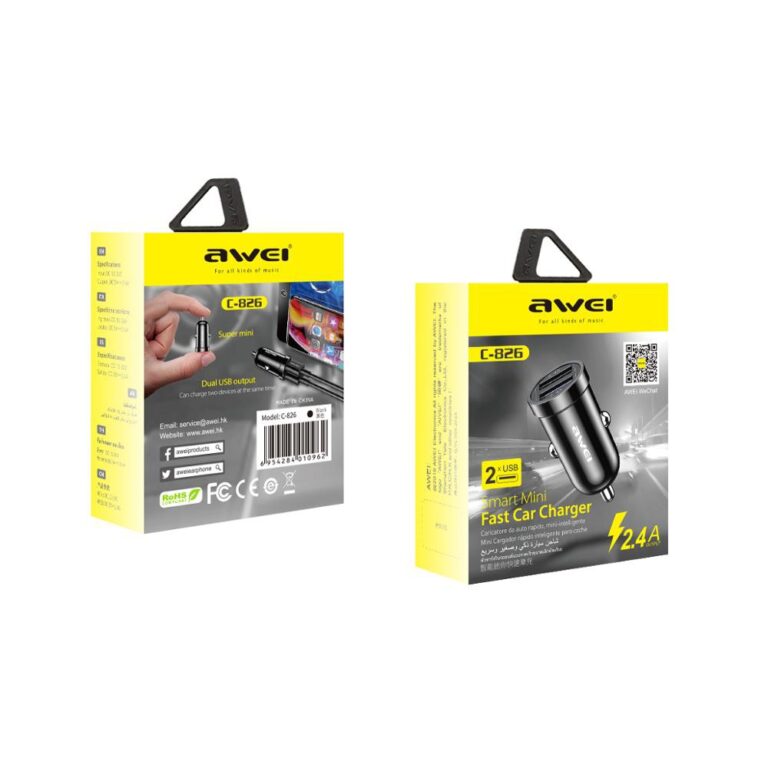 CAR CHARGER AWEI C-826 thumbnail 2